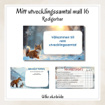 Mitt utvecklingssamtal mall 16 – redigerbar - bild 1