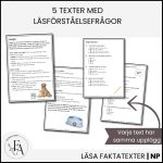 PAKET: Läsa & Skriva faktatext (NP Svenska åk 3) - bild 8