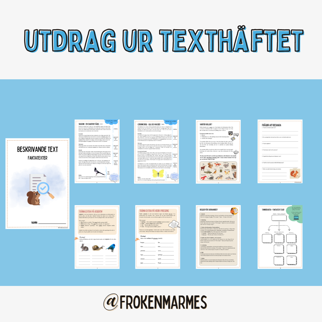 Beskrivande text - Arbetshäfte (4-6)