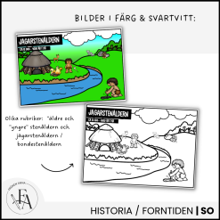 Målarbilder / Tidslinje forntiden