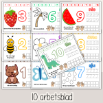 Siffror – Träna siffror med Play-Dohlera + recept - bild 2