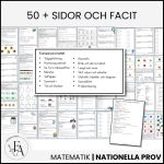 STORA övningshäftet inför NP | Nationella Prov Matte Åk 3 - bild 2