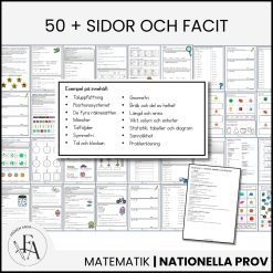 STORA övningshäftet inför NP | Nationella Prov Matte Åk 3