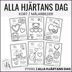 Hjärtliga målarbilder | Alla hjärtans dag
