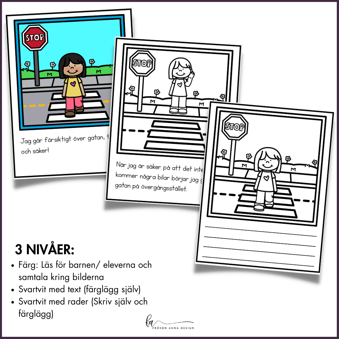 Social berättelse: Gå över gatan