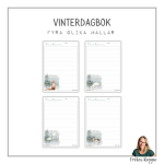 Min Vinterdagbok och pussel - bild 3