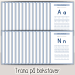 Arbetshäfte bokstäver och siffror – Tema Robotar och verktyg - bild 3