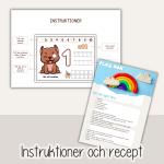 Siffror – Träna siffror med Play-Dohlera + recept - bild 3