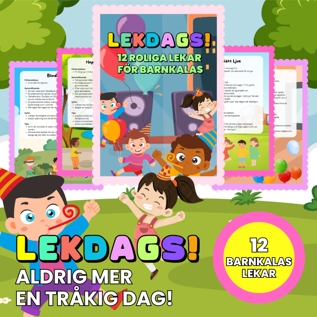 Lekdags! – 12 Lekar För Barnkalas!
