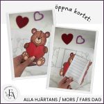 Öppningsbara Alla hjärtans dag – kort - bild 2