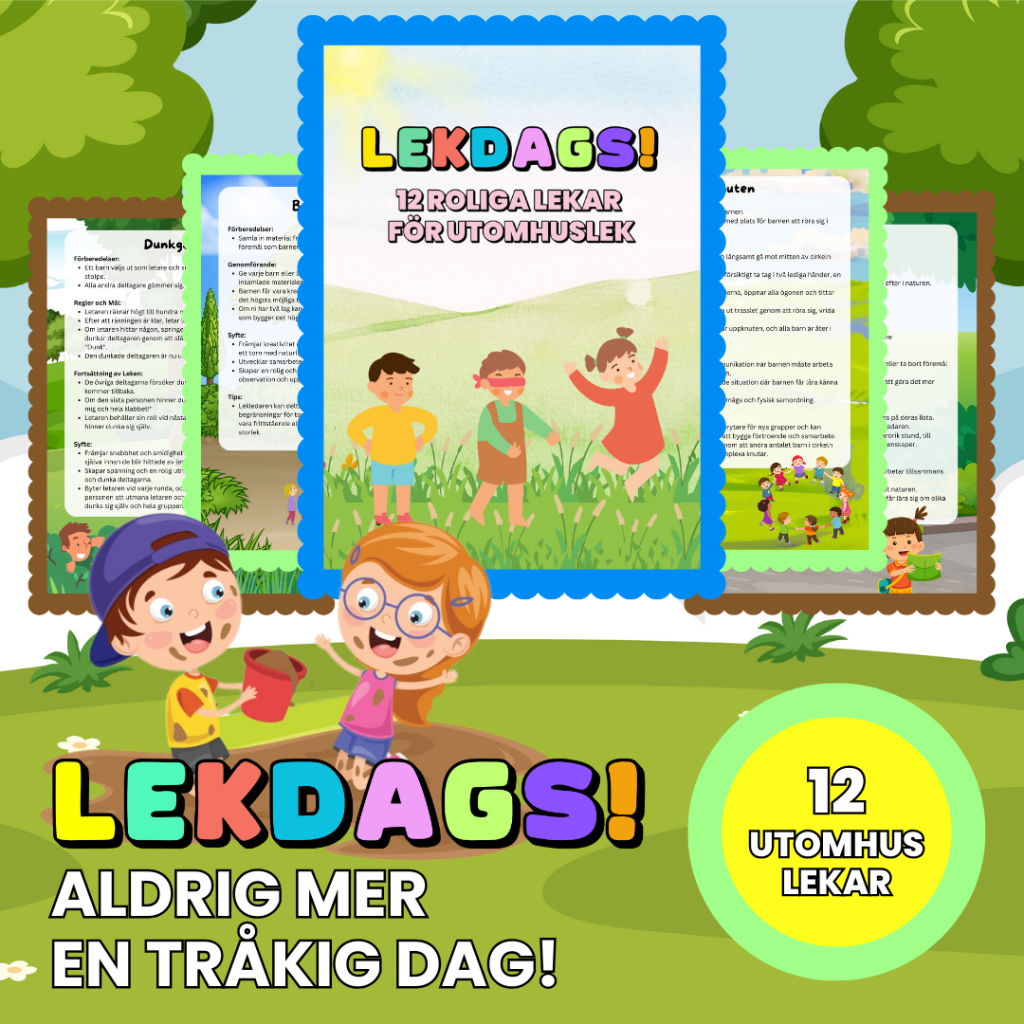 Lekdags! – 12 lekar för utomhuslek