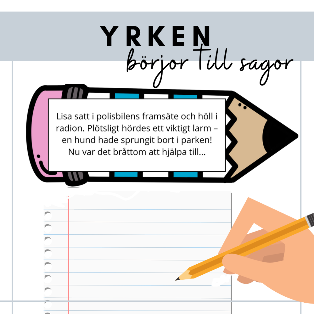 Yrken – börjor till sagor