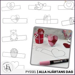 Alla hjärtans dag - pyssel / dekoration