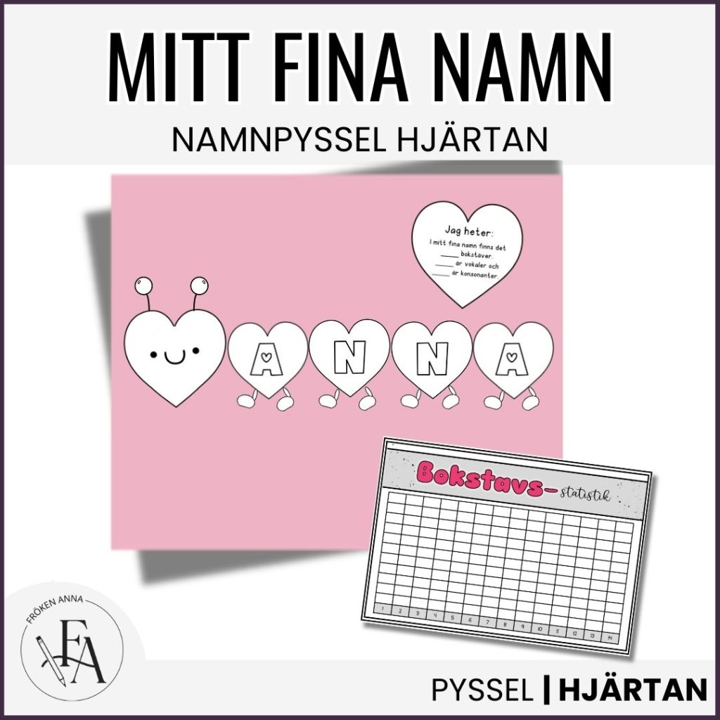 Mitt fina namn – ett klassprojekt (HJÄRTAN)