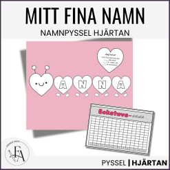 Mitt fina namn - ett klassprojekt (HJÄRTAN)