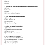 Läsförståelse (3 berättande texter- träning inför NP) - bild 5