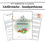 Läsförståelse – bondgårdstema - bild 1