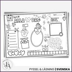 Pysselblad: Alla hjärtans dag