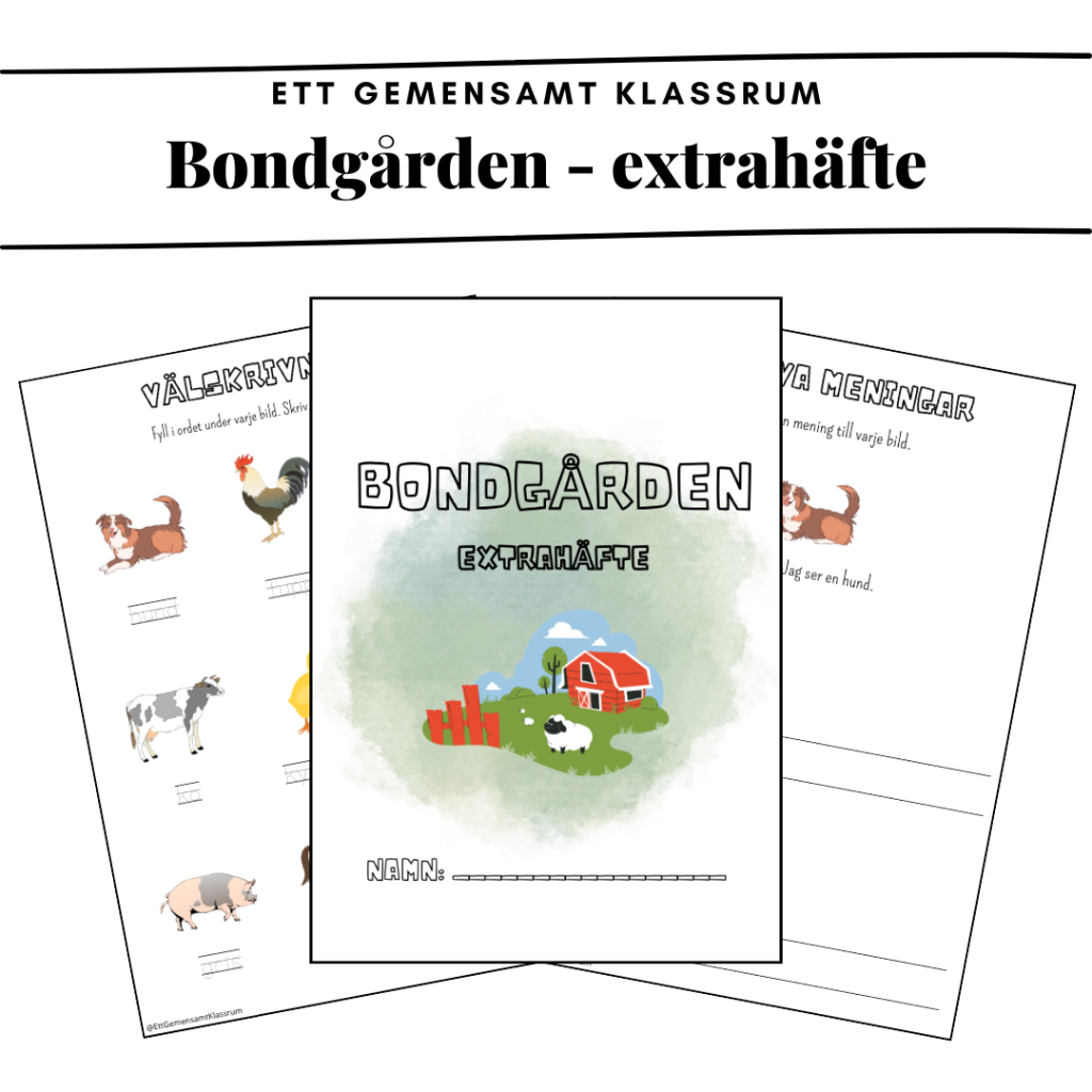 Bondgården – extrahäfte