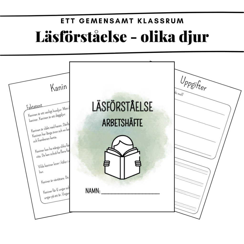 Läsförståelse – olika djur