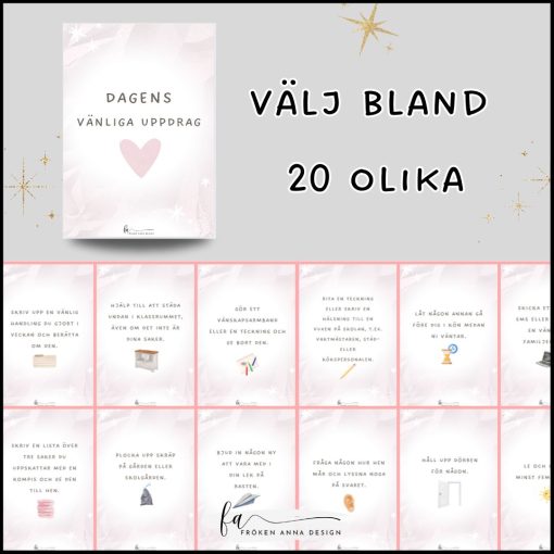 20 Vänliga Uppdrag