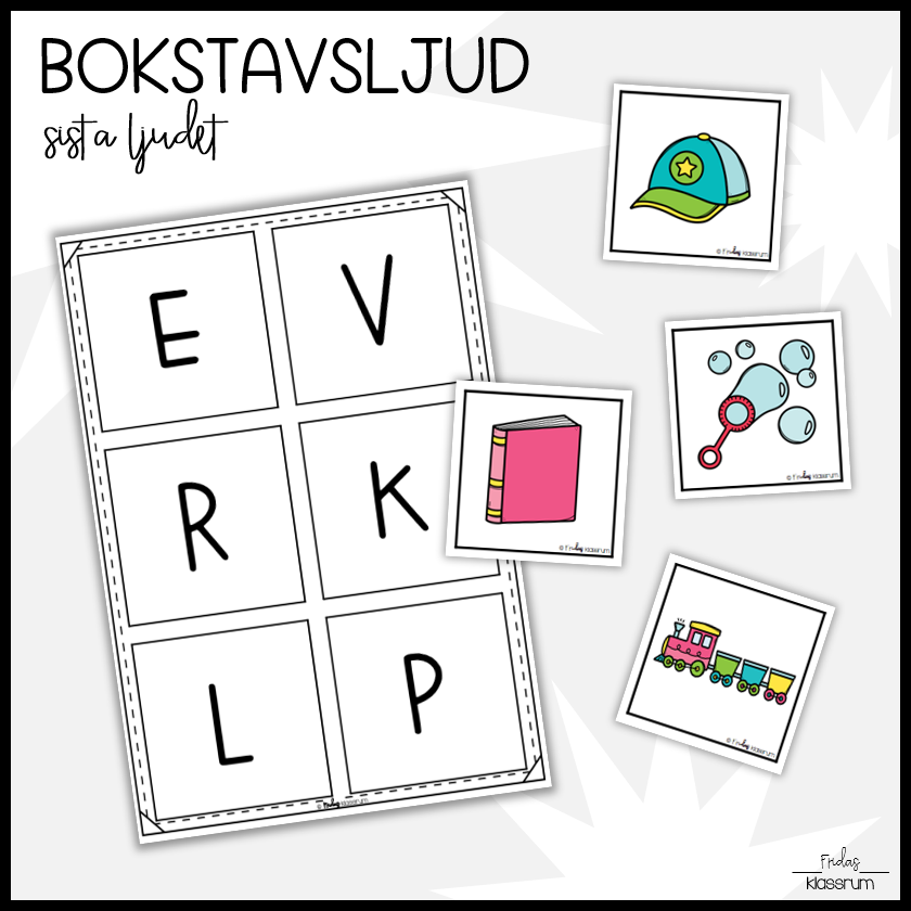 Bokstavsljud – Sista ljudet
