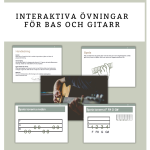 Tabulatur på gitarr och bas - bild 3