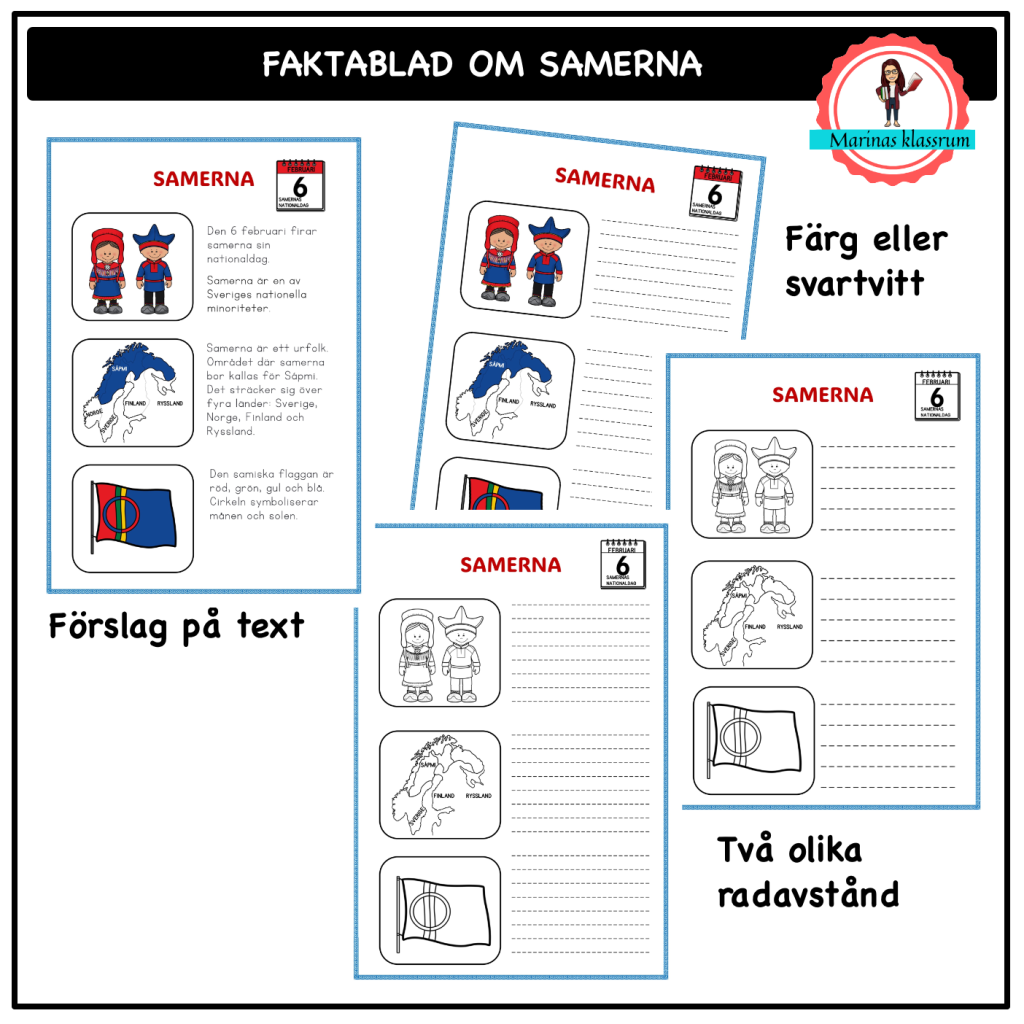 Faktablad om samerna