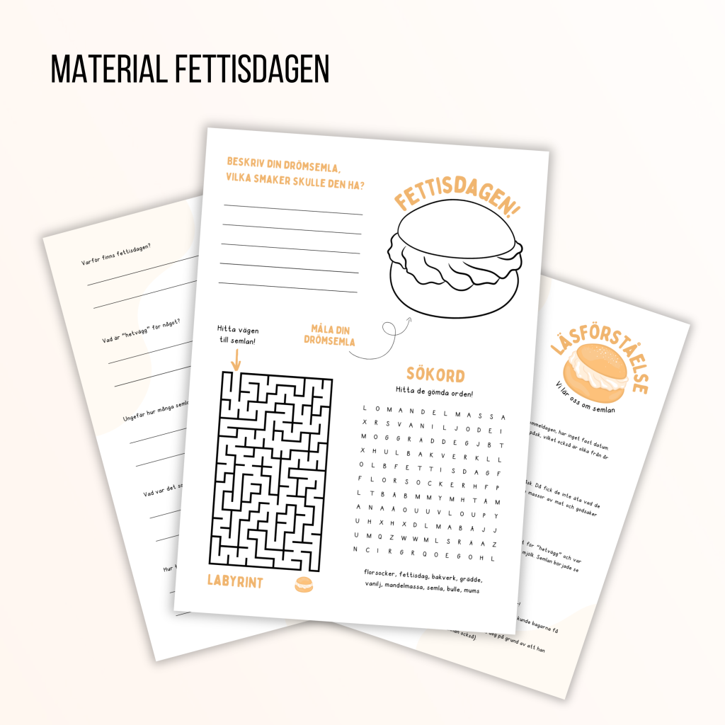 Material fettisdagen