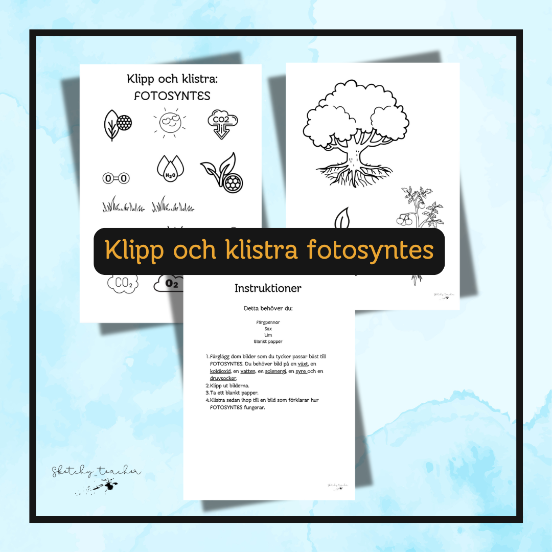 Klipp och klistra fotosyntes