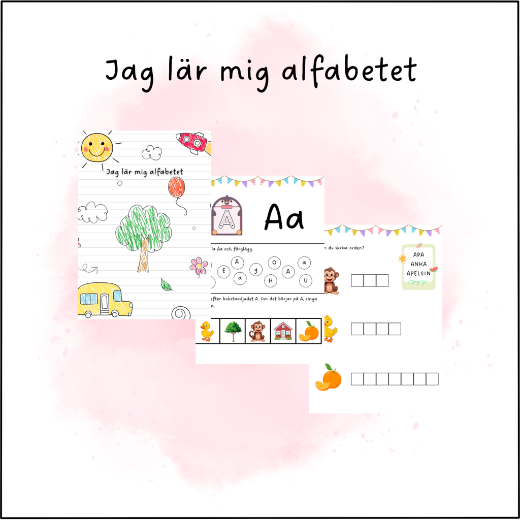 Jag lär mig alfabetet