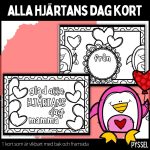 Alla hjärtans dag kort – 1 kort - bild 1