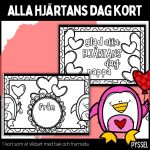 Alla hjärtans dag kort – 1 kort - bild 1