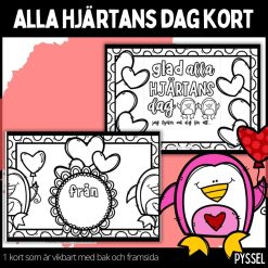 Alla hjärtans dag kort - 1 kort