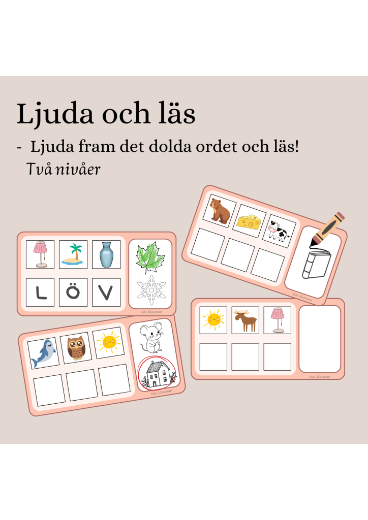 Ljuda fram det dolda ordet