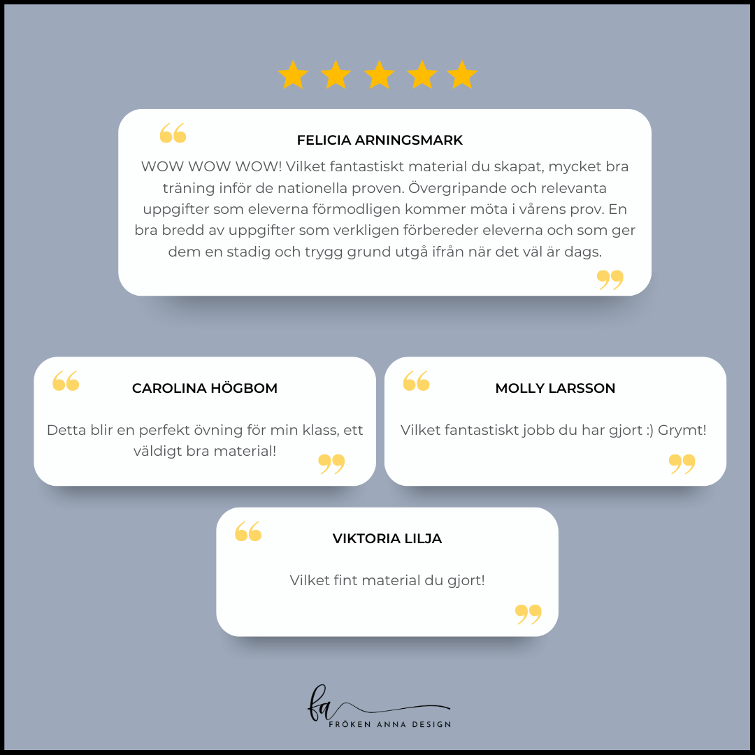 STORA övningshäftet inför NP | Nationella Prov Matte Åk 3