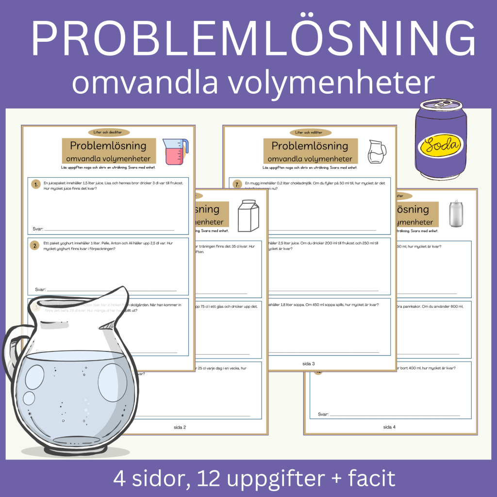 Problemlösning volymenheter