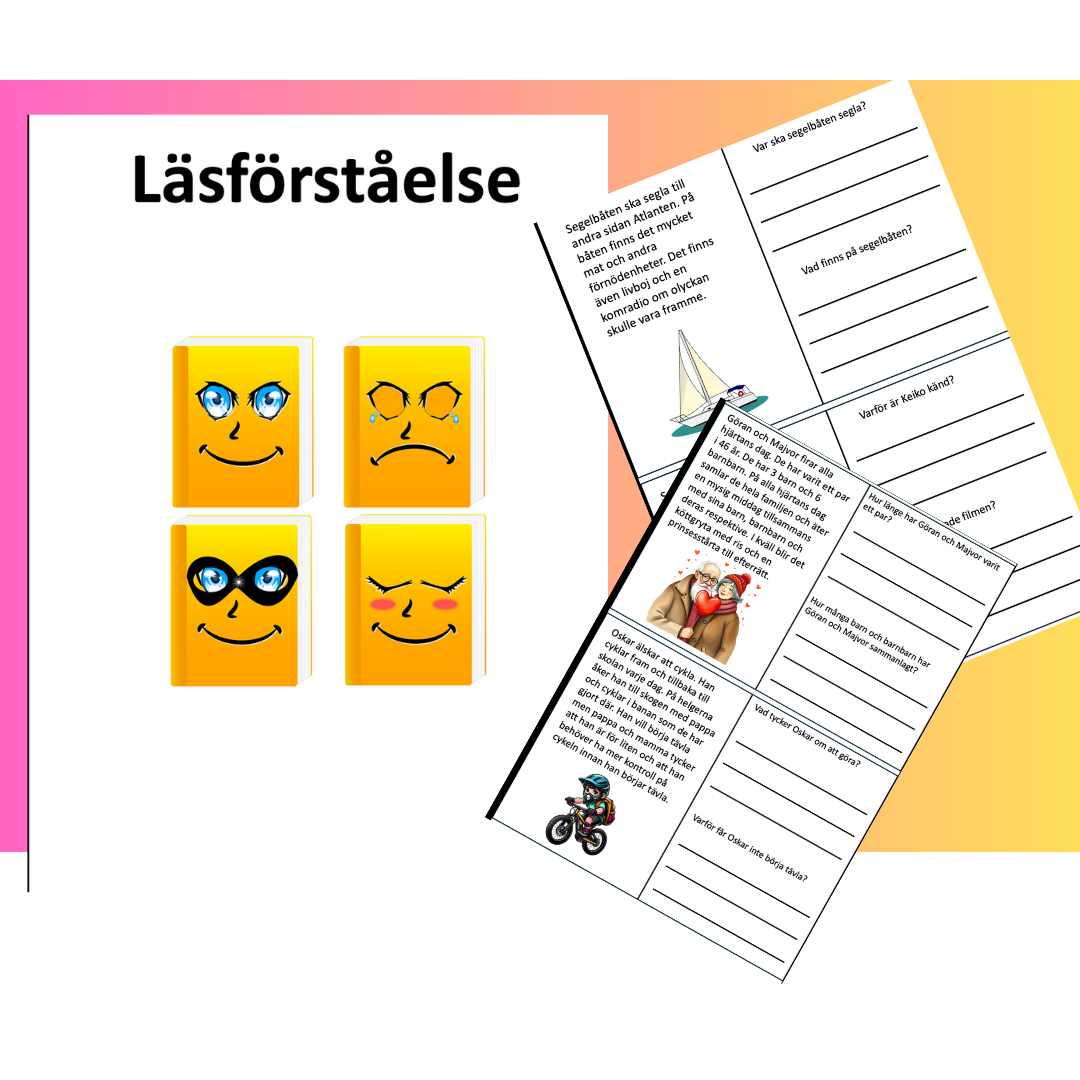 Läsförståelse - lite svårare