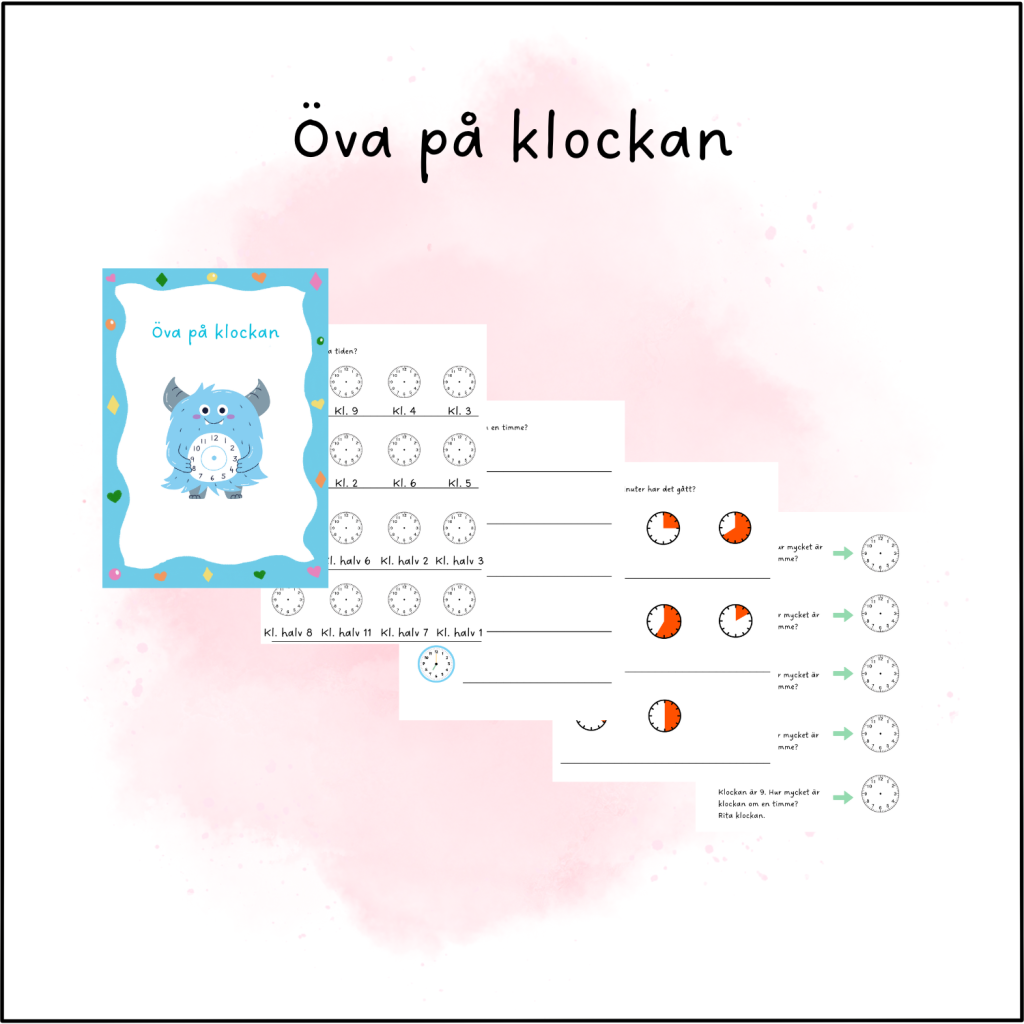 Öva på klockan