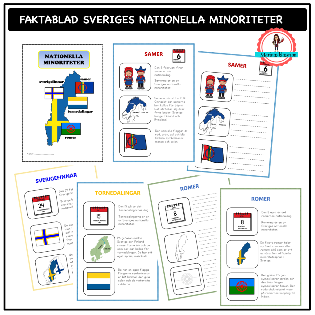 Paket – faktablad om Sveriges fem nationella minoriteter