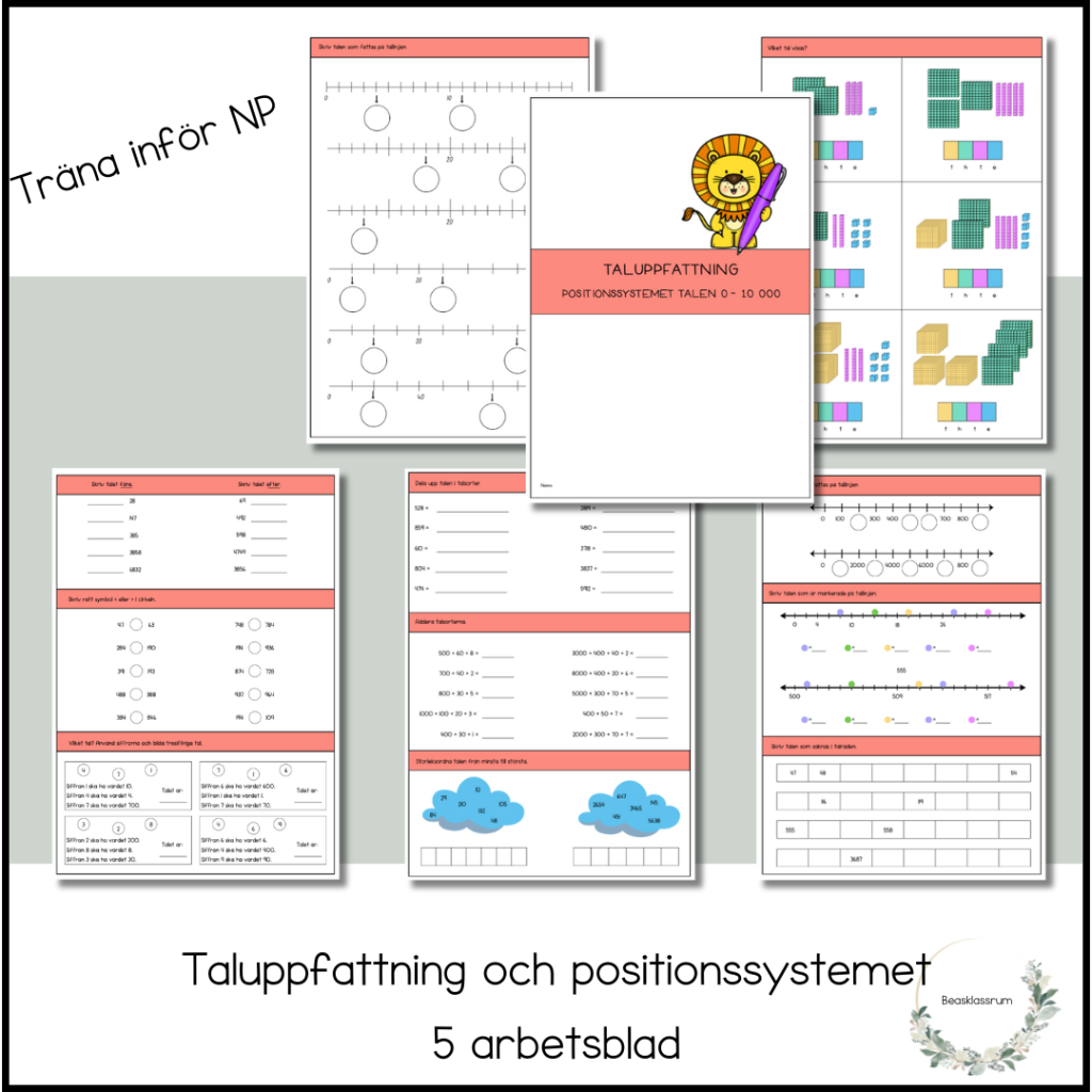 Träna inför NP – taluppfattning och positionssystemet