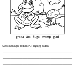 Vi skriver enkla meningar - bild 3