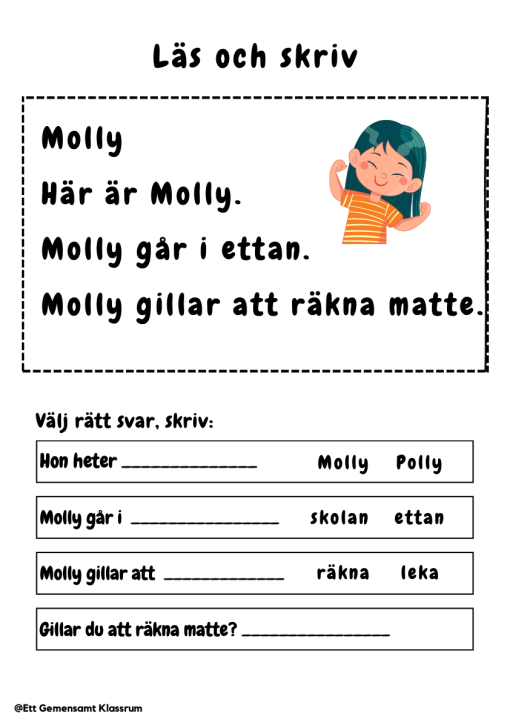 Läs och skriv 2