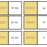 Memory – subtraktion - bild 2