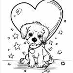 Alla hjärtans dag Leta räkna och färglägg - bild 5