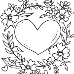 Alla hjärtans dag Leta räkna och färglägg - bild 9