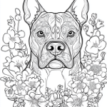 101 hundar och katter Zentangle - bild 3