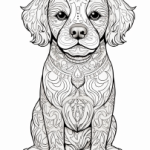 101 hundar och katter Zentangle - bild 4