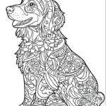 101 hundar och katter Zentangle - bild 6