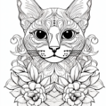 101 hundar och katter Zentangle - bild 11